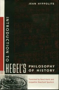 cover of the book Introduction to Hegel's Philosophy of History