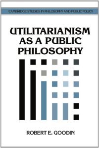 cover of the book Utilitarianism as a Public Philosophy