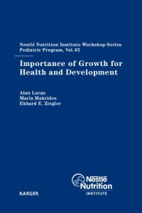 cover of the book Importance of Growth for Health and Development (Nestle Nutrition Workshop Series: Pediatric Program)