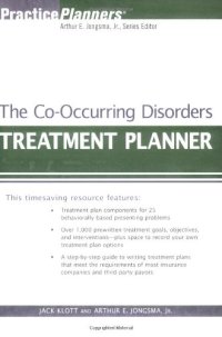 cover of the book The Co-Occurring Disorders Treatment Planner (Practice Planners)