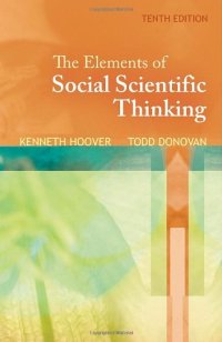 cover of the book The Elements of Social Scientific Thinking