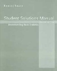 cover of the book Student Solutions Manual for Brase Brase's Understanding Basic Statistics, Brief, 4th