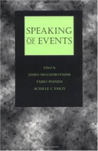 cover of the book Speaking of Events