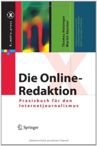 cover of the book Die Online-Redaktion: Praxisbuch für den Internetjournalismus