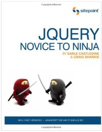 cover of the book jQuery: Novice to Ninja