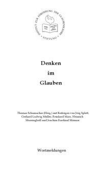 cover of the book Denken im Glauben