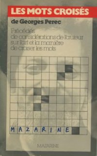 cover of the book Les mots croisés