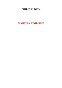 cover of the book Martian Time-Slip