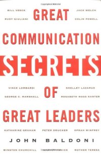 cover of the book Great Communication Secrets of Great Leaders