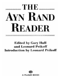 cover of the book Ayn Rand Reader