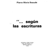 cover of the book ...según las Escrituras