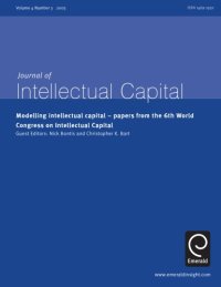 cover of the book Modelling intellectual capital