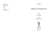 cover of the book Obrana Sokratova