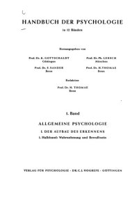 cover of the book Erkenntnistheoretische Grundlagenprobleme der Wahrnehmungspsychologie