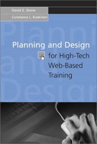 cover of the book Planning and Design for High-Tech Web-Based Training