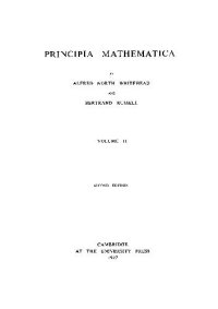 cover of the book Principia Mathematica