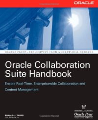 cover of the book Oracle Collaboration Suite Handbook