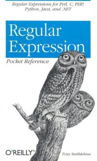 cover of the book Regular Expression Pocket Reference