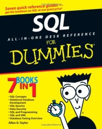 cover of the book SQL all-in-one desk reference for dummies