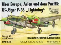 cover of the book Über Europa, Asien und dem Pazifik US-Jäger P-38 «Lighting» (Waffen-Arsenal 38)