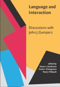 cover of the book Language and Interaction: Discussions with John J.Gumperz