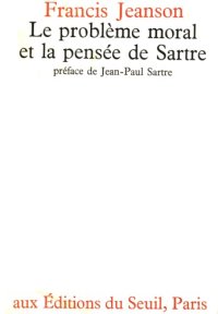 cover of the book Le problème moral et la pensée de Sartre