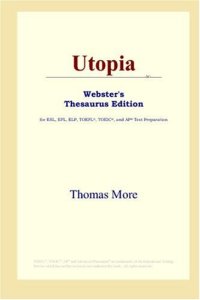 cover of the book Utopia (Webster's Thesaurus Edition)