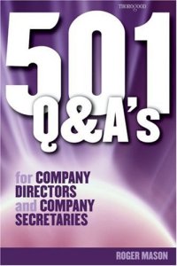 cover of the book 501 Questions and Answers for Company Directors and Company Secretaries (501 Questions & Answers S.)