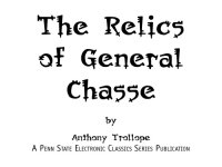 cover of the book Relics of General Chasse