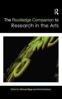 cover of the book The Routledge Companion to Research in the Arts