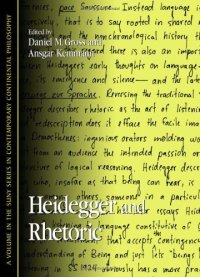 cover of the book Heidegger and Rhetoric