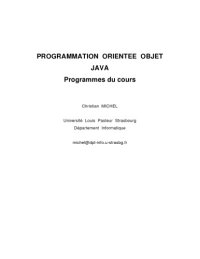 cover of the book Cours Java