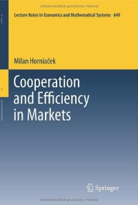 cover of the book Cooperation and efficiency in markets