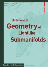 cover of the book Differential geometry of lightlike submanifolds