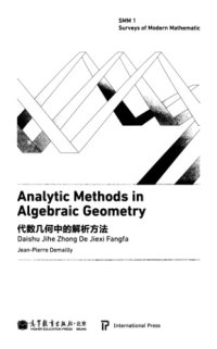 cover of the book Analytic methods in algebraic geometry