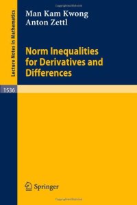 cover of the book Norm Inequalities for Derivatives and Differences