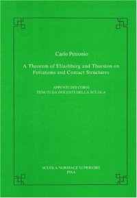 cover of the book A theorem of Eliashberg and Thurston on foliations and contact structures