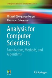 cover of the book Analysis for Computer Scientists: Foundations, Methods, and Algorithms