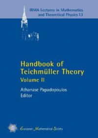 cover of the book Handbook of Teichmuller theory,