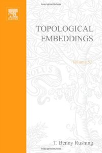 cover of the book Topological embeddings