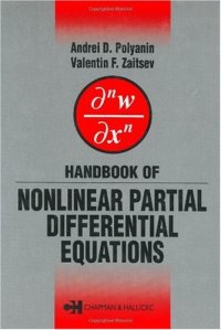 cover of the book Handbook of Nonlinear Partial Differential Equations