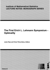 cover of the book Optimality: The first Erich L. Lehmann symposium