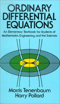 cover of the book Ordinary differential equations