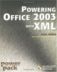 cover of the book Powering Office 2003 with XML