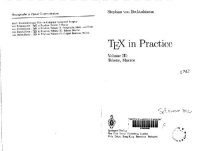 cover of the book TEX in Practice