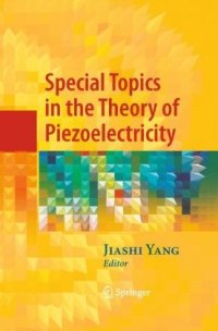 cover of the book Special Topics in the Theory of Piezoelectricity