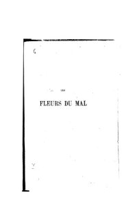 cover of the book Les Fleurs du Mal