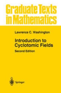 cover of the book Introduction to Cyclotomic Fields