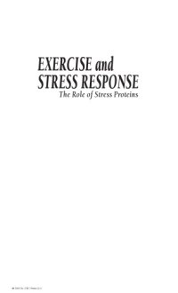 cover of the book Exercise and stress response: the role of stress proteins