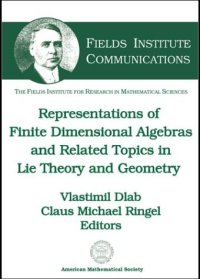 cover of the book Representations of Finite Dimensional Algebras and Related Topics in Lie Theory and Geometry (ICRA X, Toronto 2002)